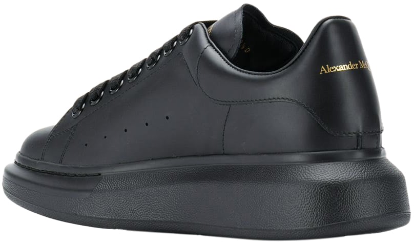 Alexander McQueen ALEXANDER MCQUEEN NEW TECH CALF/COLORED SOLE Zwart
