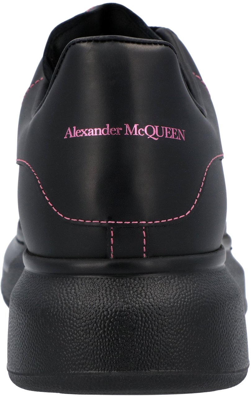 Alexander McQueen Black Rainbow' Oversized Sneaker Zwart