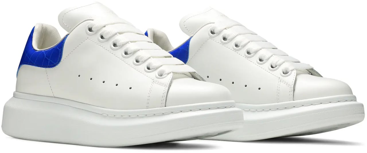 Alexander McQueen Sneakers Whiteultramarine Divers