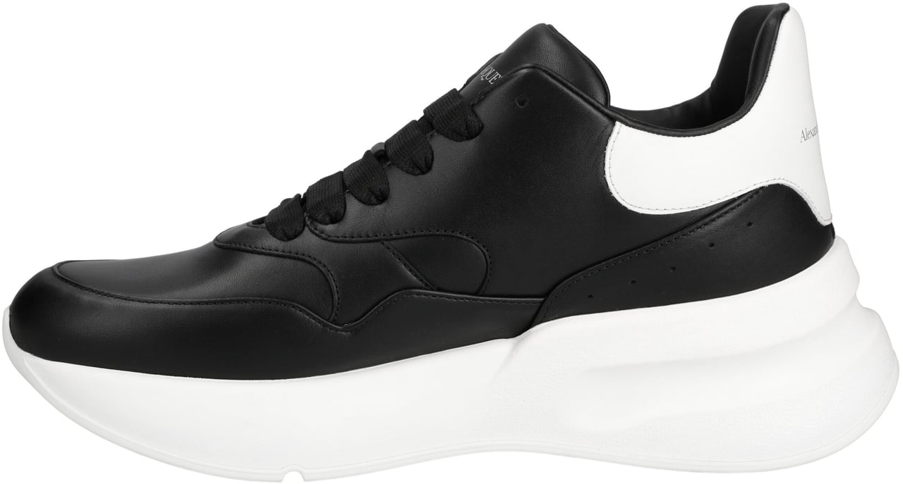 Alexander McQueen Court Sneaker 'Black' Zwart