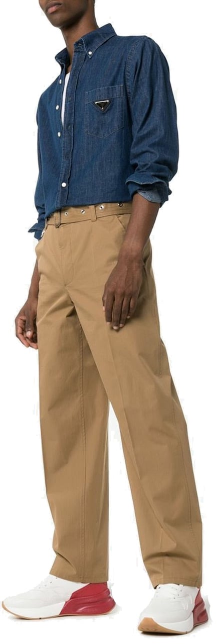 Alexander McQueen Oversized Runner Sneakers Wit