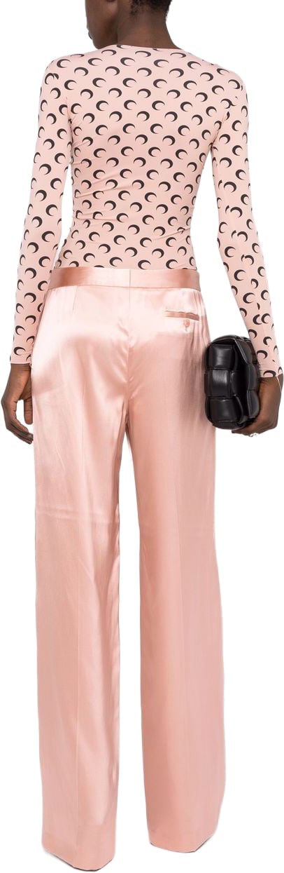 Alexander McQueen Trousers Pink Roze