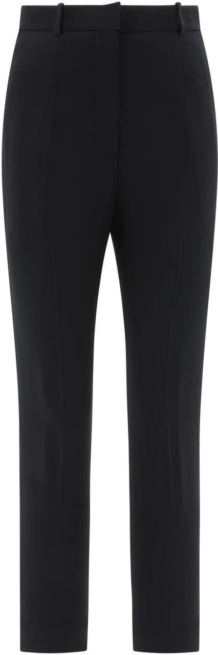 Alexander McQueen Cigarette trousers Zwart