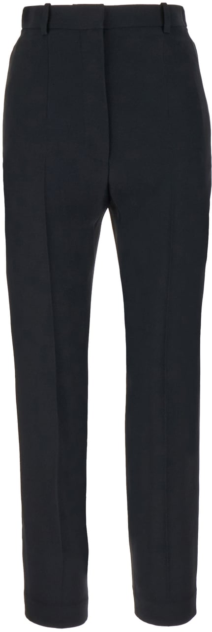 Alexander McQueen Alexander McQueen Black viscose blend pant Zwart