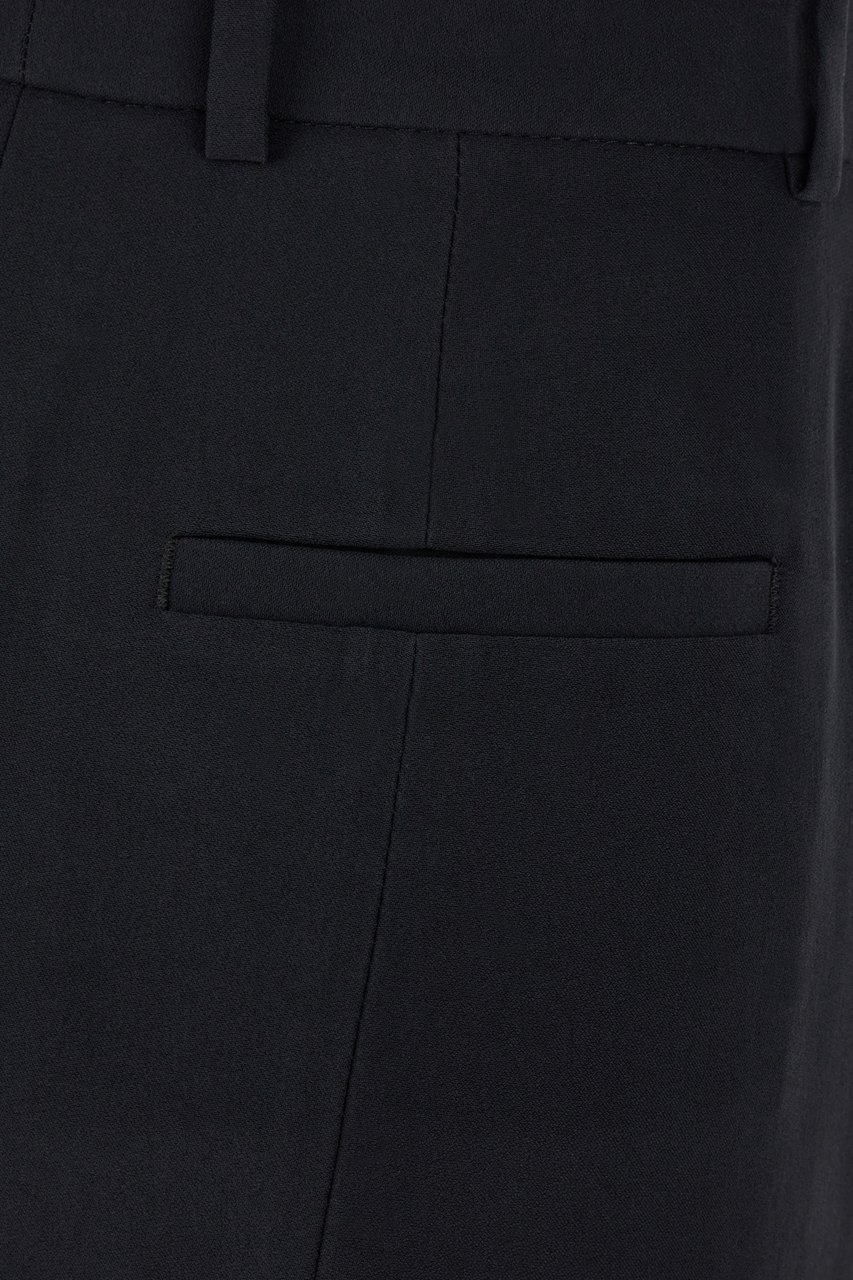 Alexander McQueen Alexander McQueen Black viscose blend pant Zwart