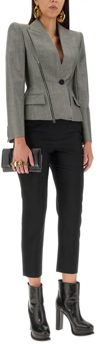 Alexander McQueen Cigarette Pants Zwart
