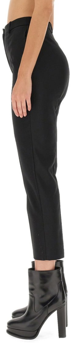 Alexander McQueen Cigarette Pants Zwart