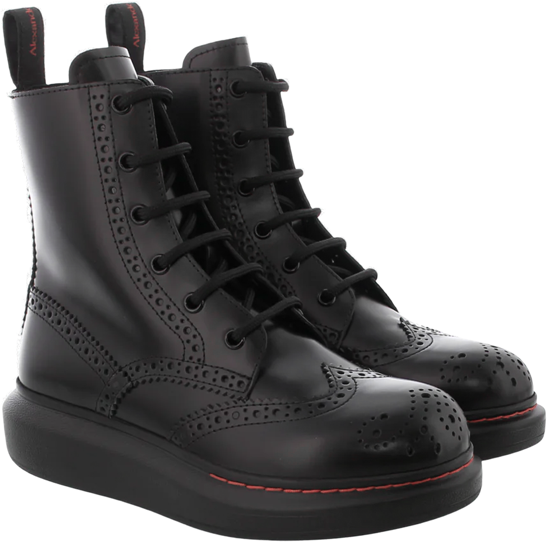 Alexander McQueen Dames Hybrid New Liquid Boot Zwart Zwart