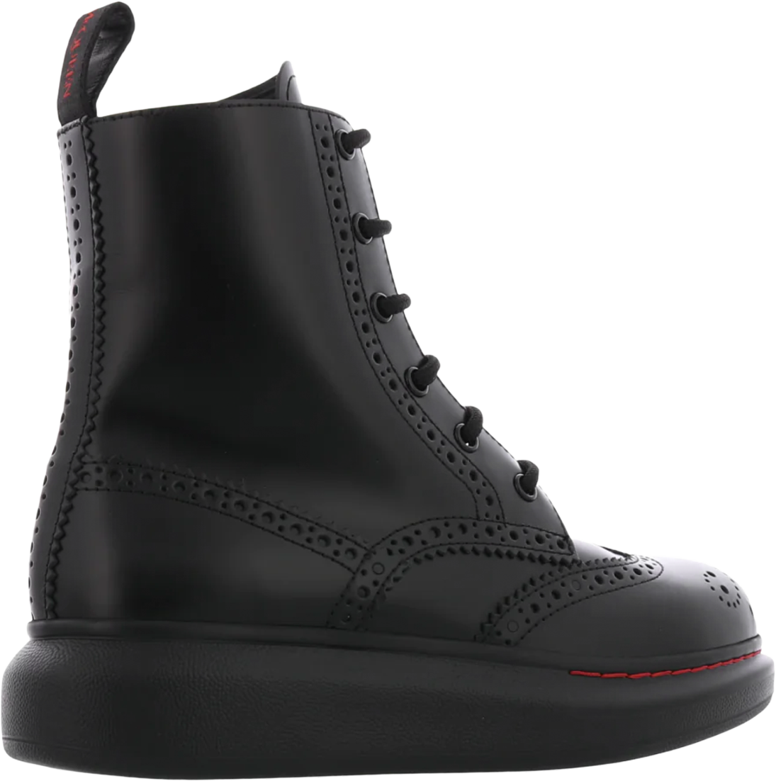 Alexander McQueen Dames Hybrid New Liquid Boot Zwart Zwart