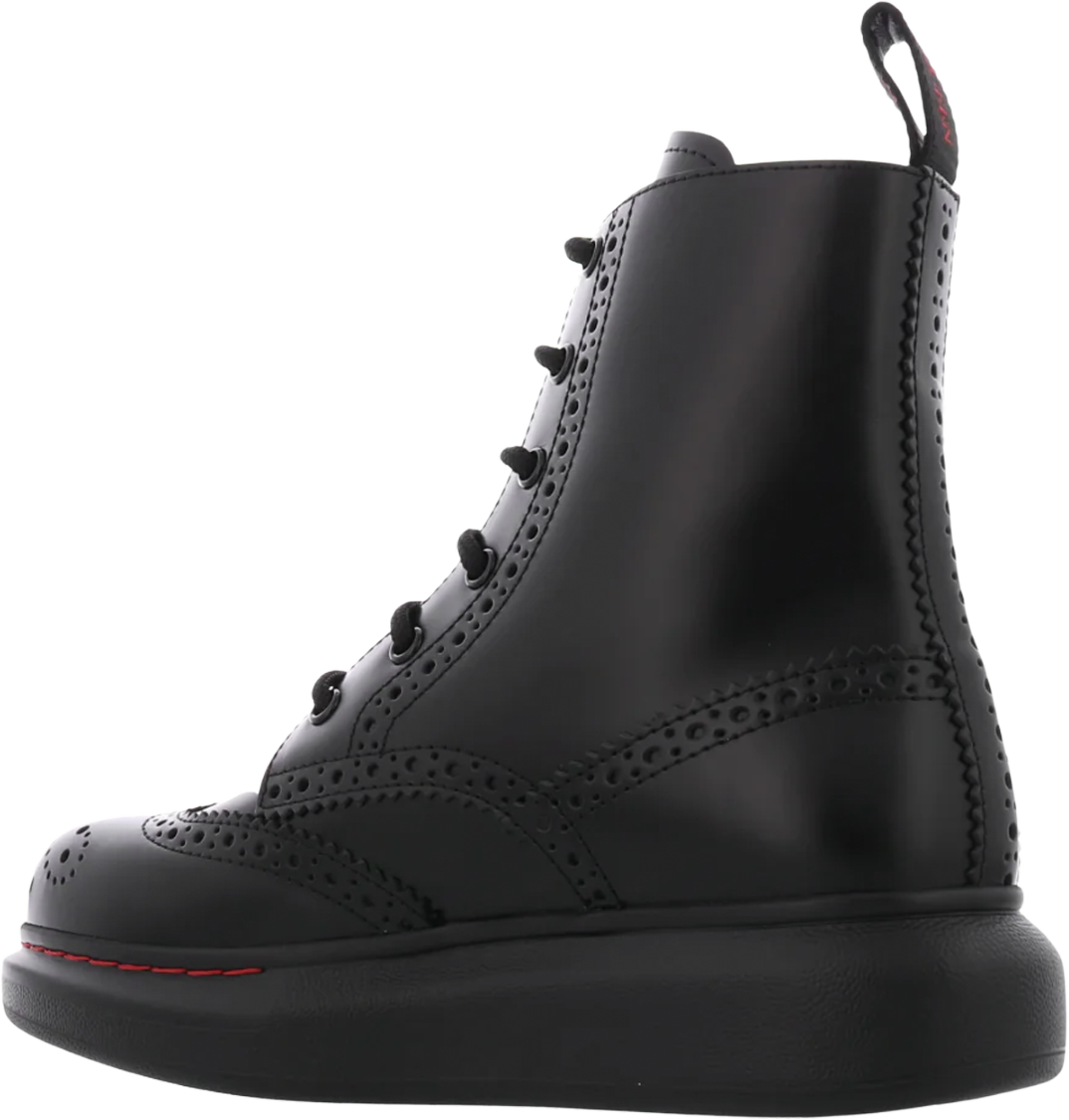 Alexander McQueen Dames Hybrid New Liquid Boot Zwart Zwart