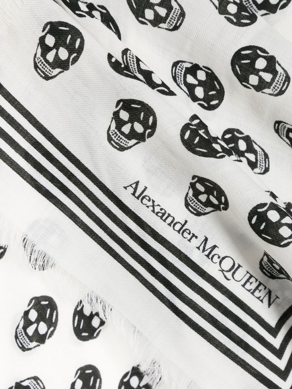 Alexander McQueen Scarfs White Wit