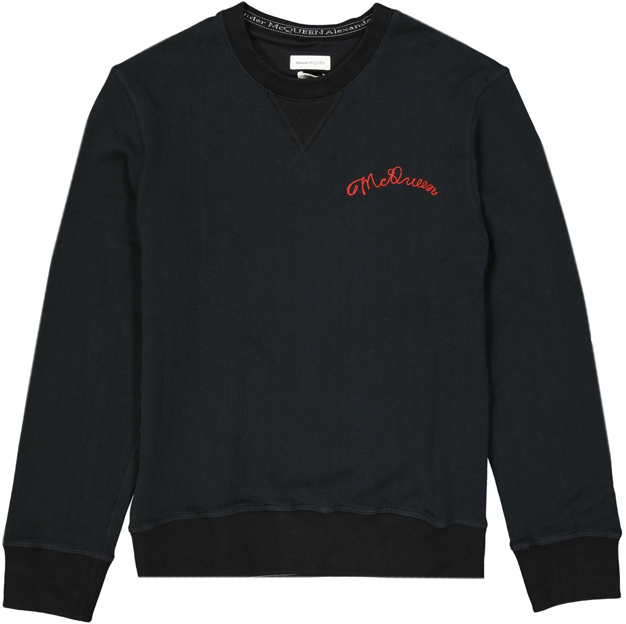 Alexander McQueen Alexander Mcqueen Logo Sweatshirt Zwart