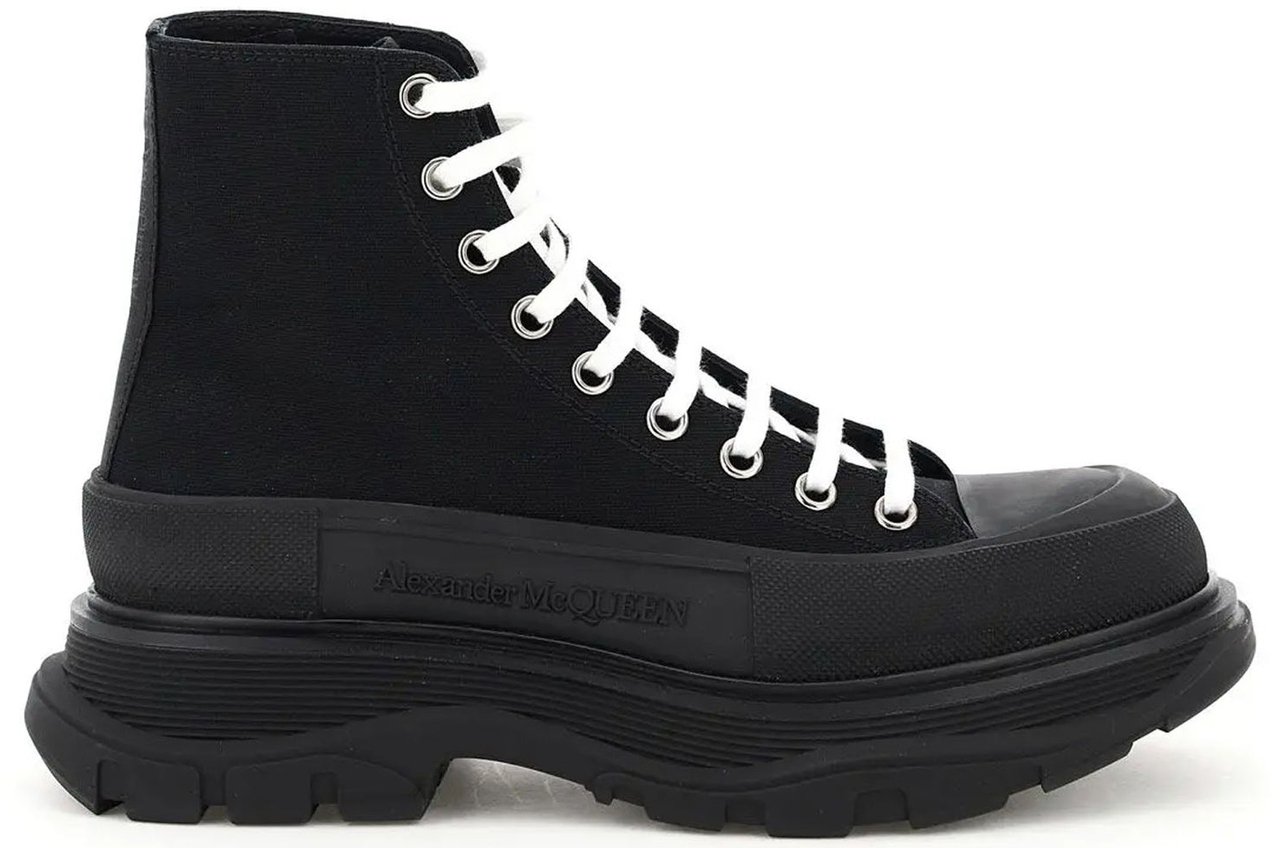 Alexander McQueen Alexander McQueen Tread Slick Sneakers Zwart