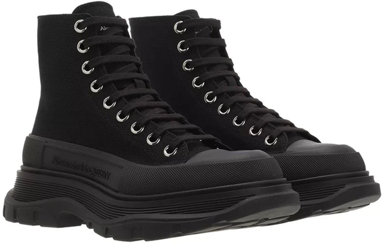 Alexander McQueen Alexander McQueen Tread Slick Sneakers Zwart