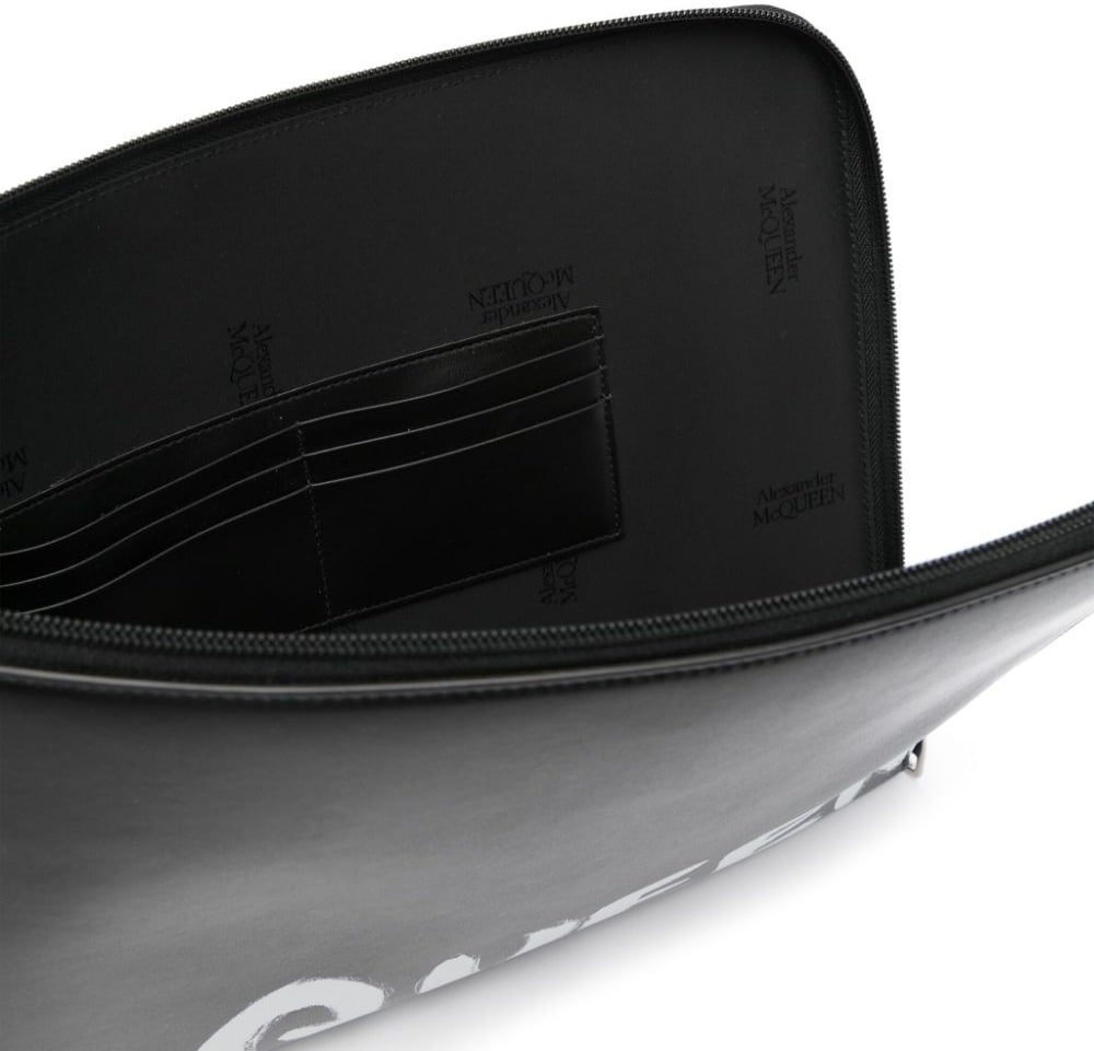 Alexander McQueen Wallets Black Zwart