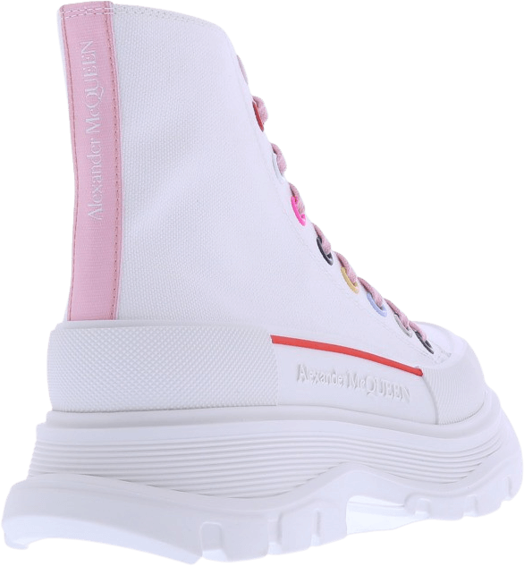 Alexander McQueen Dames Tread Slick Multi Wit