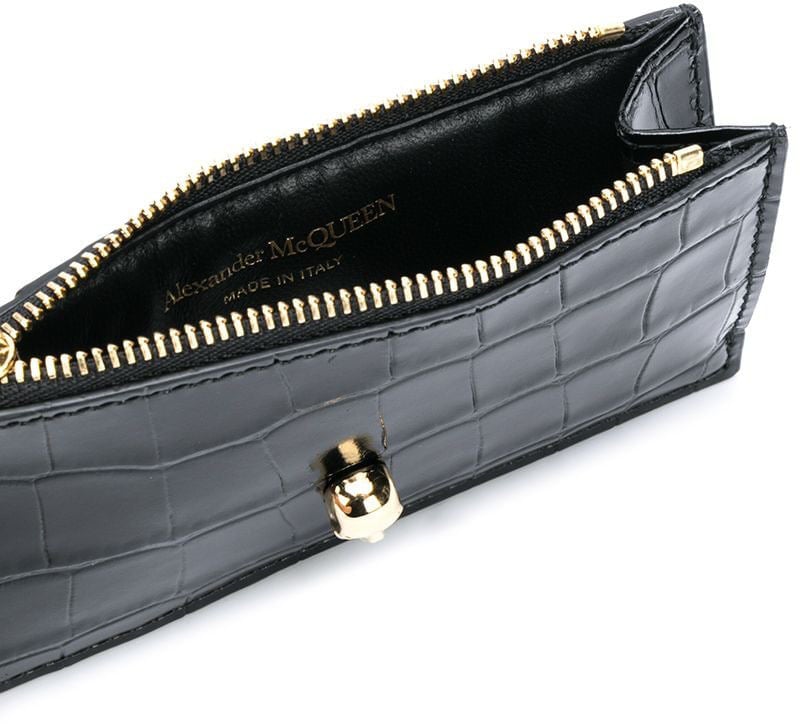 Alexander McQueen Wallets Black Zwart