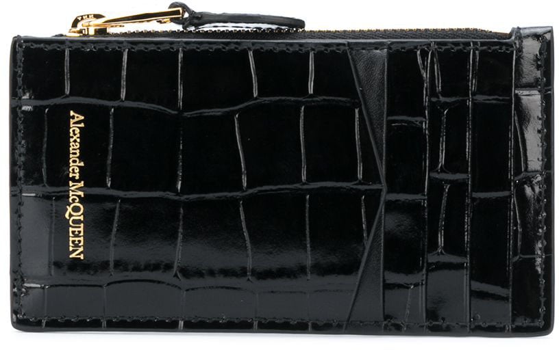 Alexander McQueen Wallets Black Zwart