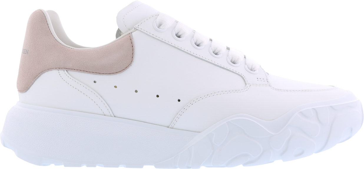 Alexander McQueen Dames Sneaker wit/roze Wit