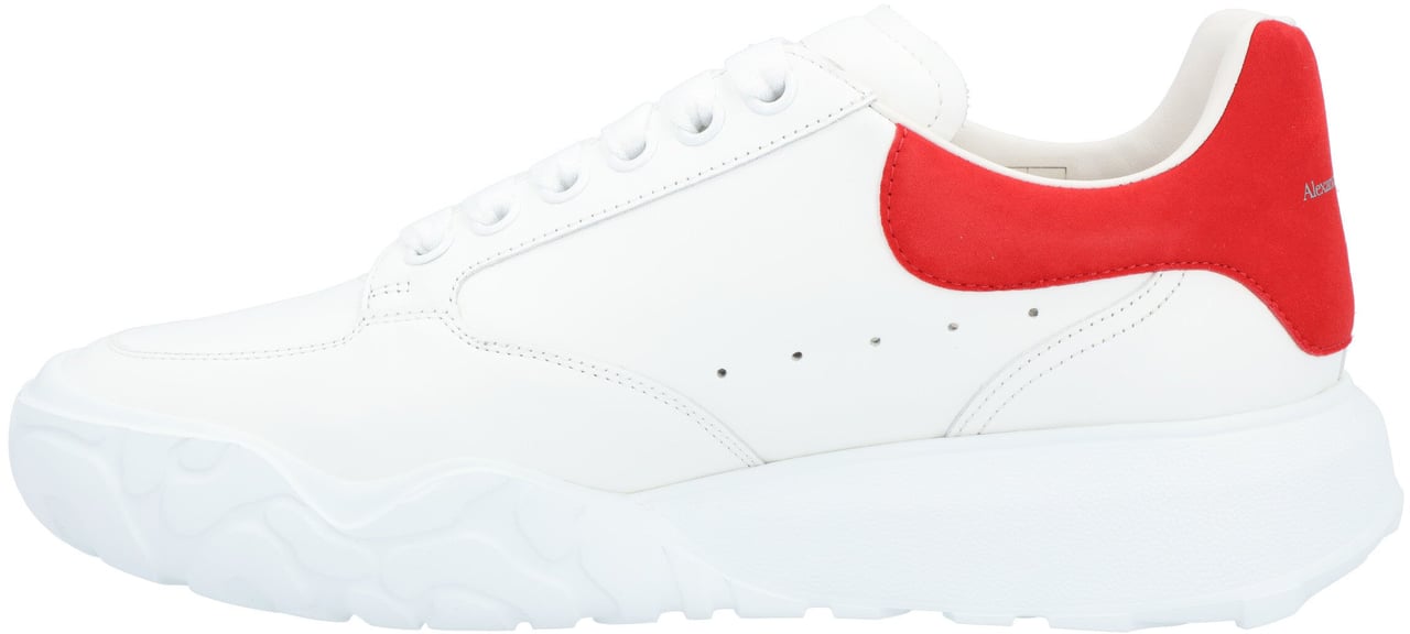 Alexander McQueen Oversized Court Trainer Wit