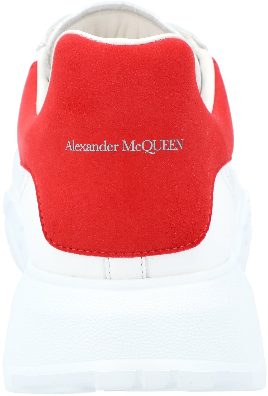 Alexander McQueen Oversized Court Trainer Wit