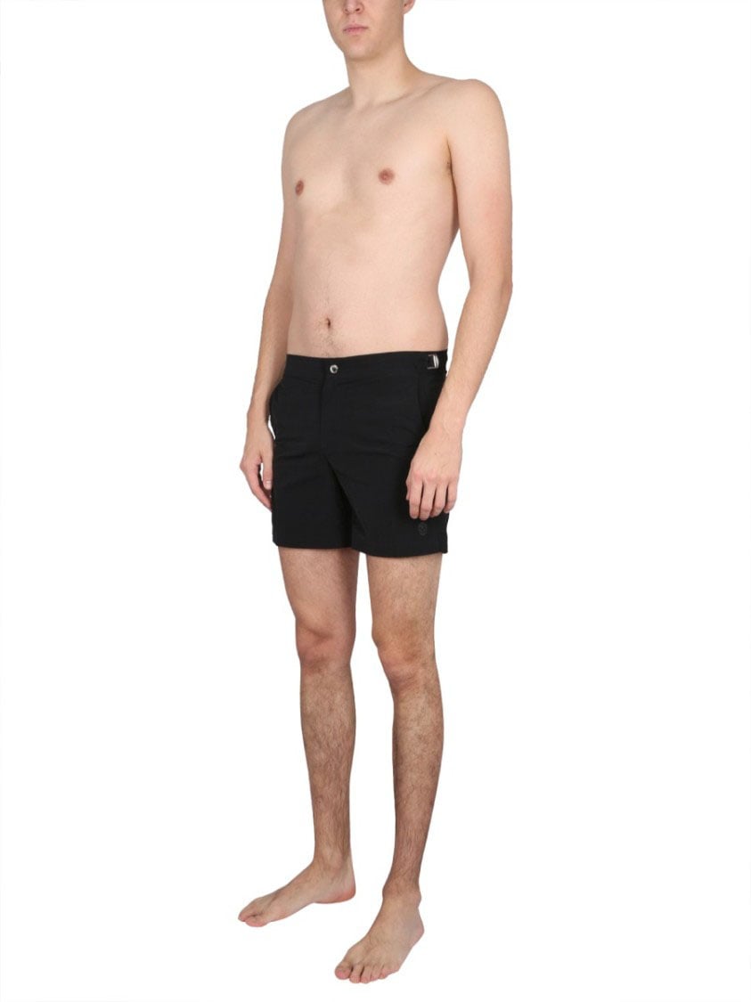 Alexander McQueen Skull Swimsuit Zwart