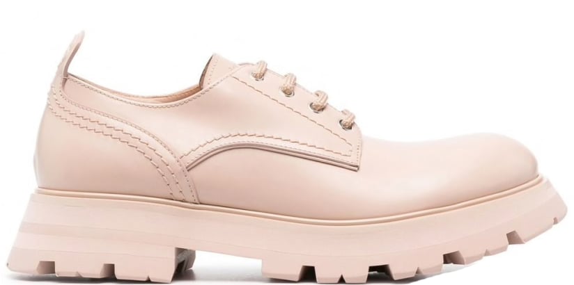 Alexander McQueen Wander Lace-up Shoes Roze