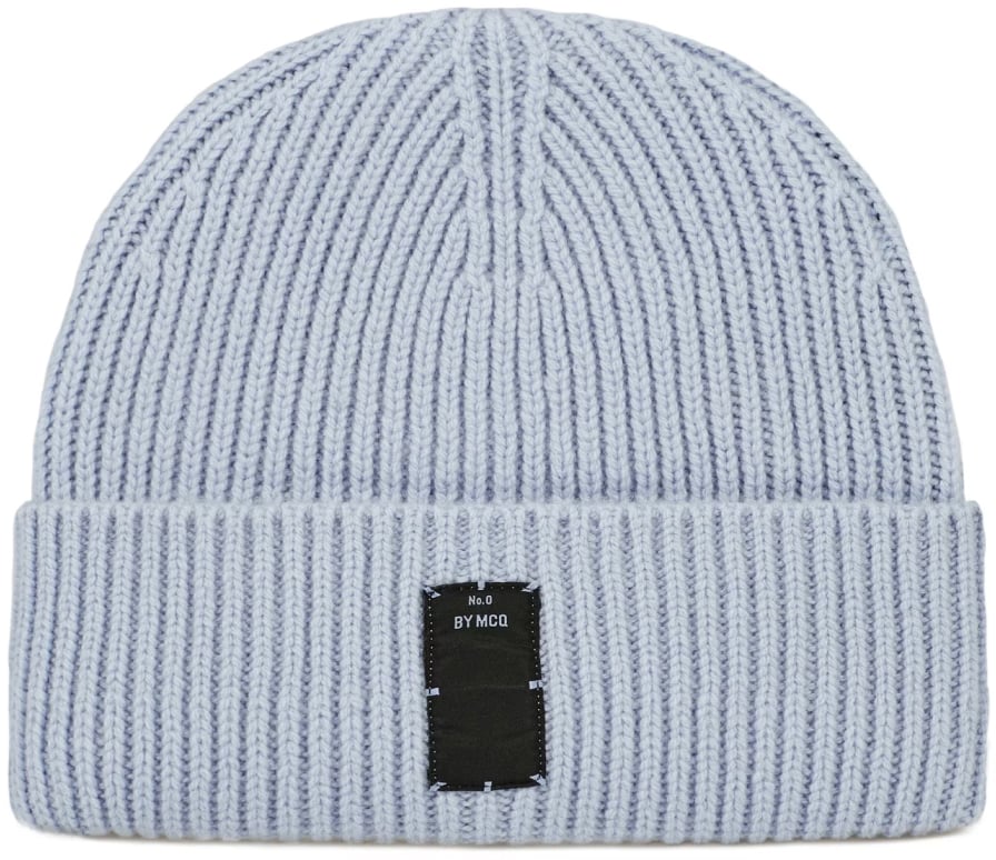Alexander McQueen Ic0 Logo Wool Beanie Paars