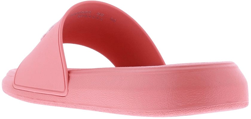 Alexander McQueen Dames Sandal Leath.S.Rubb. Slider Lo Roze