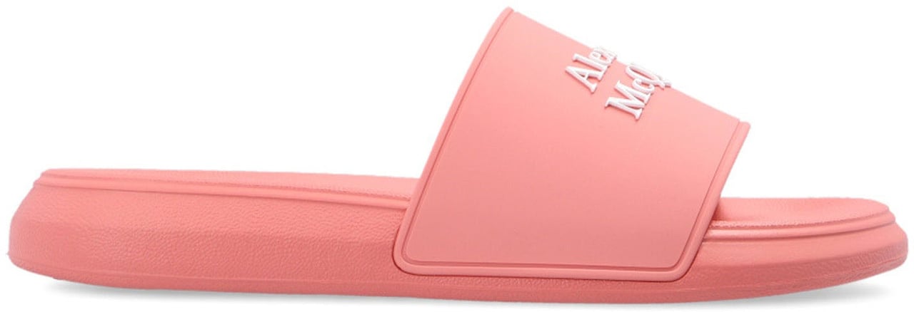 Alexander McQueen Alexander McQueen Logo Slides Roze