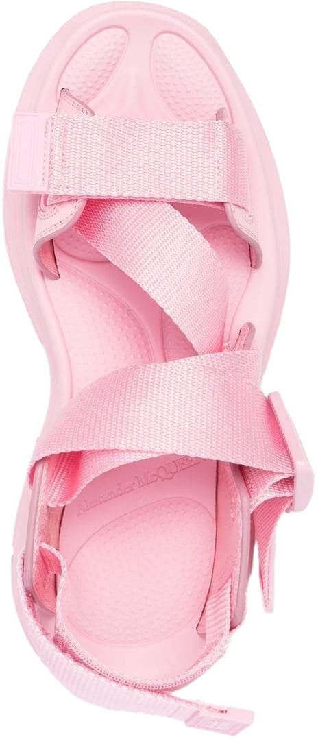 Alexander McQueen Tread Sandals Roze