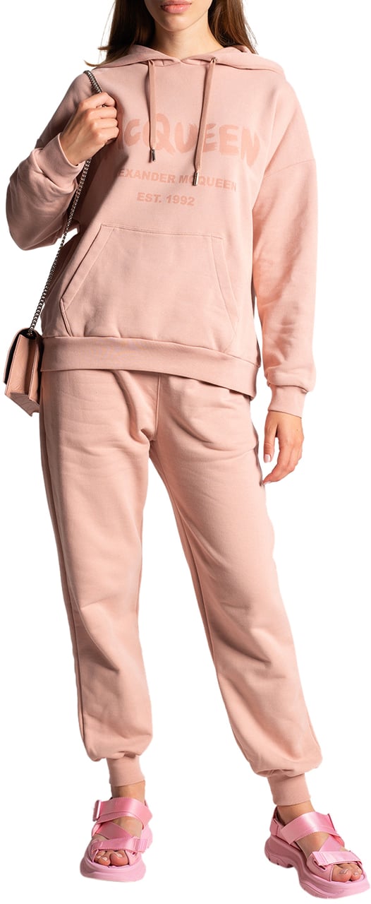 Alexander McQueen Tread Sandals Roze