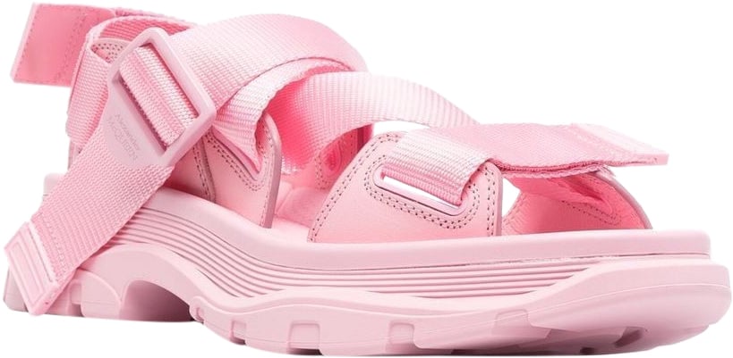 Alexander McQueen Tread Sandals Roze