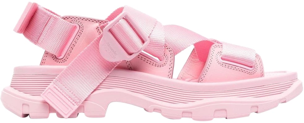 Alexander McQueen Tread Sandals Roze