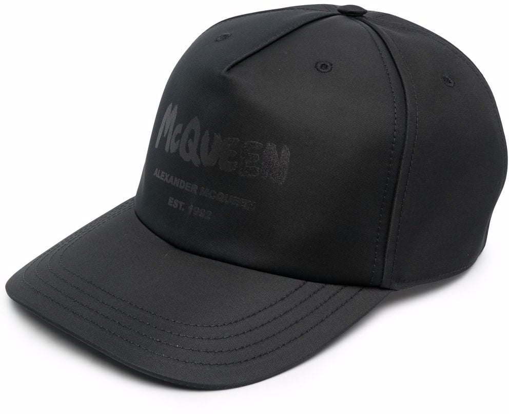 Alexander McQueen Hats Black Zwart