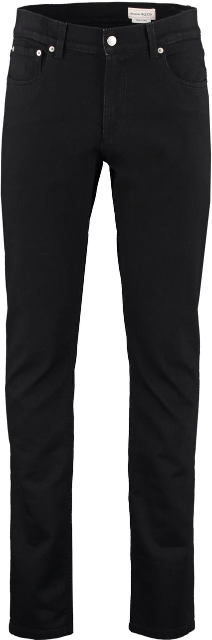 Alexander McQueen Slim fit jeans Zwart