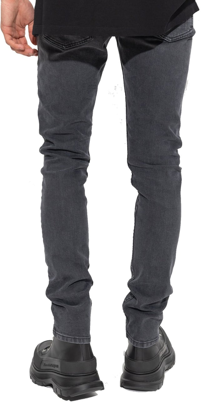 Alexander McQueen Alexander McQueen Cotton Denim Jeans Zwart