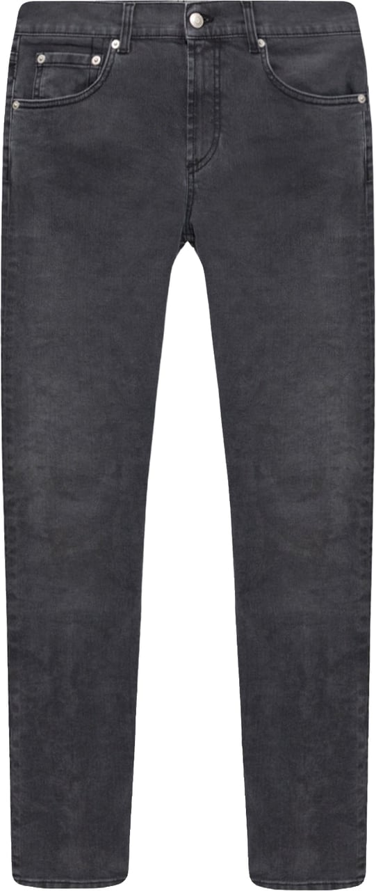 Alexander McQueen Alexander McQueen Cotton Denim Jeans Zwart
