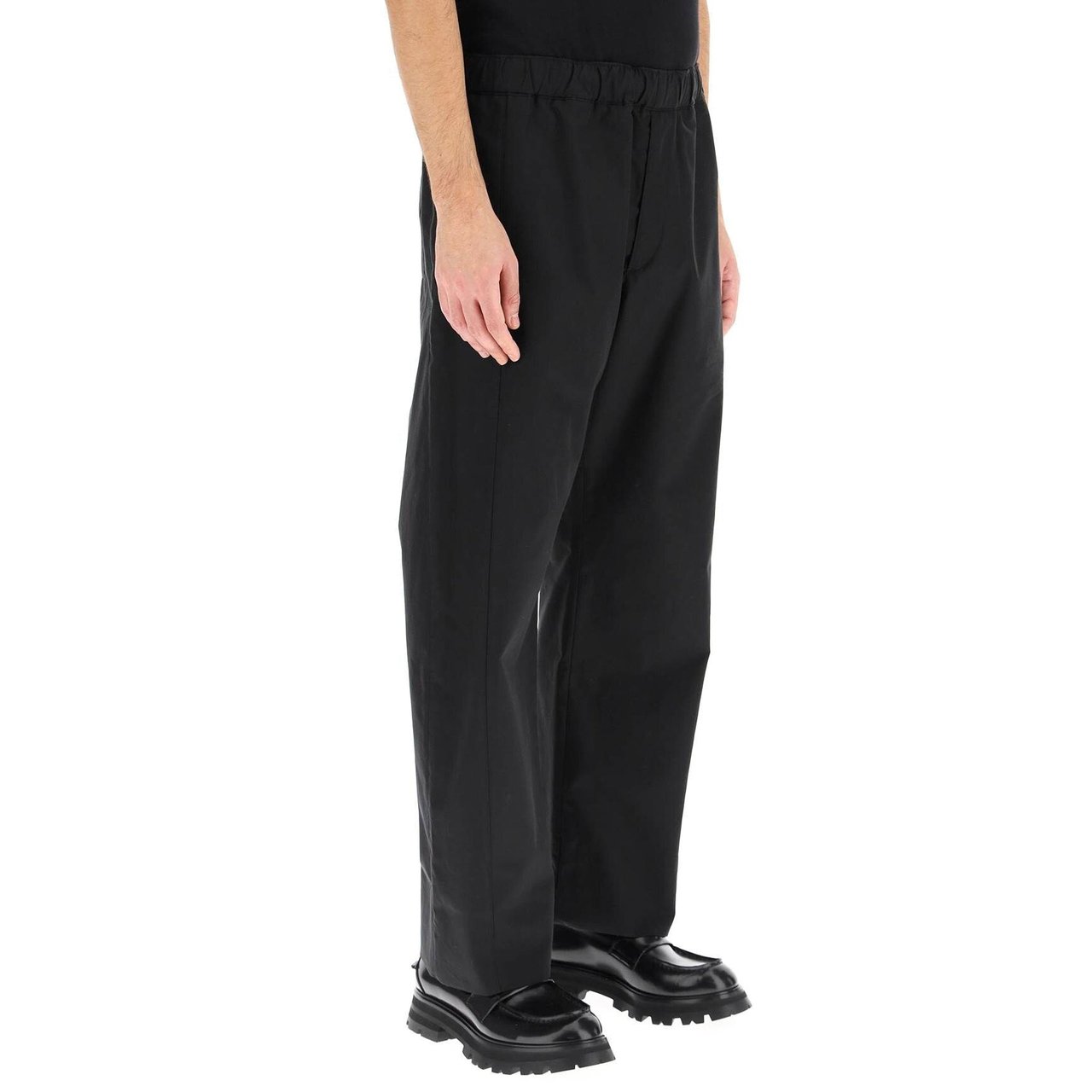 Alexander McQueen Alexander Mcqueen Cotton Trousers Zwart
