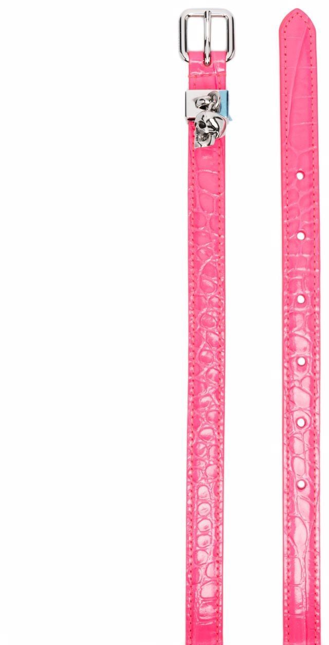 Alexander McQueen Belts Fuchsia Roze