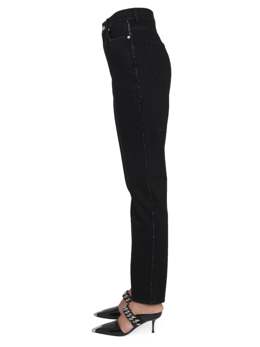 Alexander McQueen Boyfriend Jeans Zwart