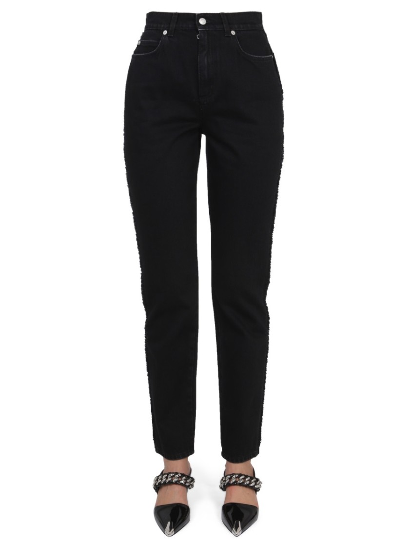 Alexander McQueen Boyfriend Jeans Zwart