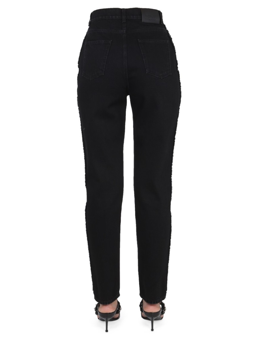 Alexander McQueen Boyfriend Jeans Zwart
