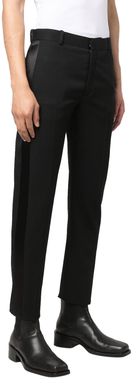 Alexander McQueen Trousers Black Zwart