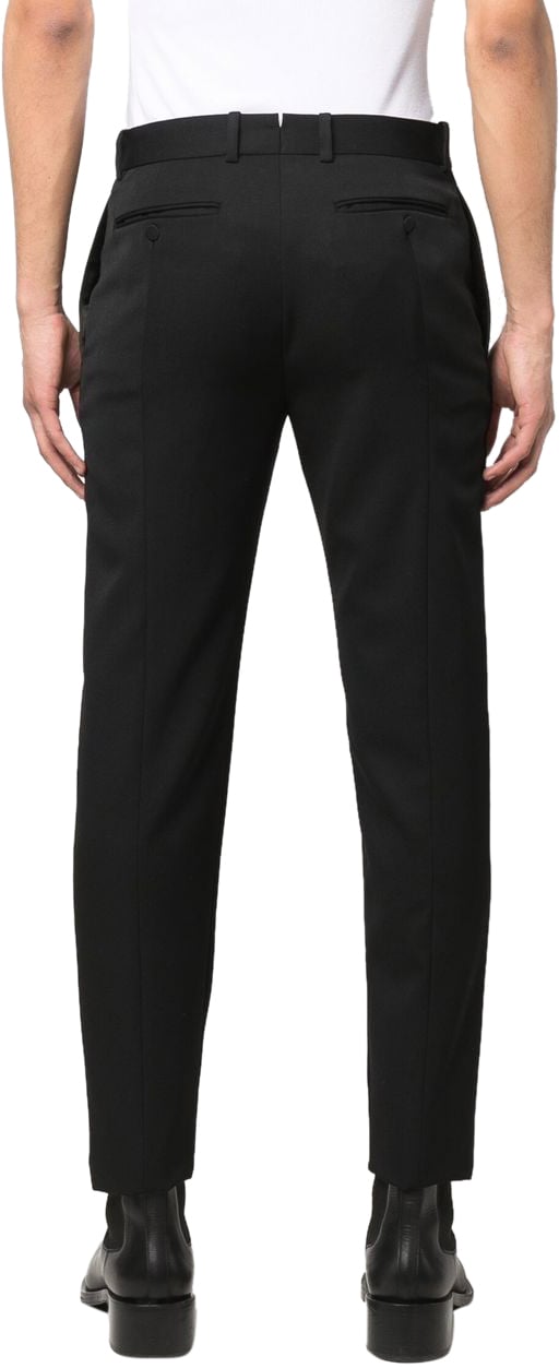 Alexander McQueen Trousers Black Zwart