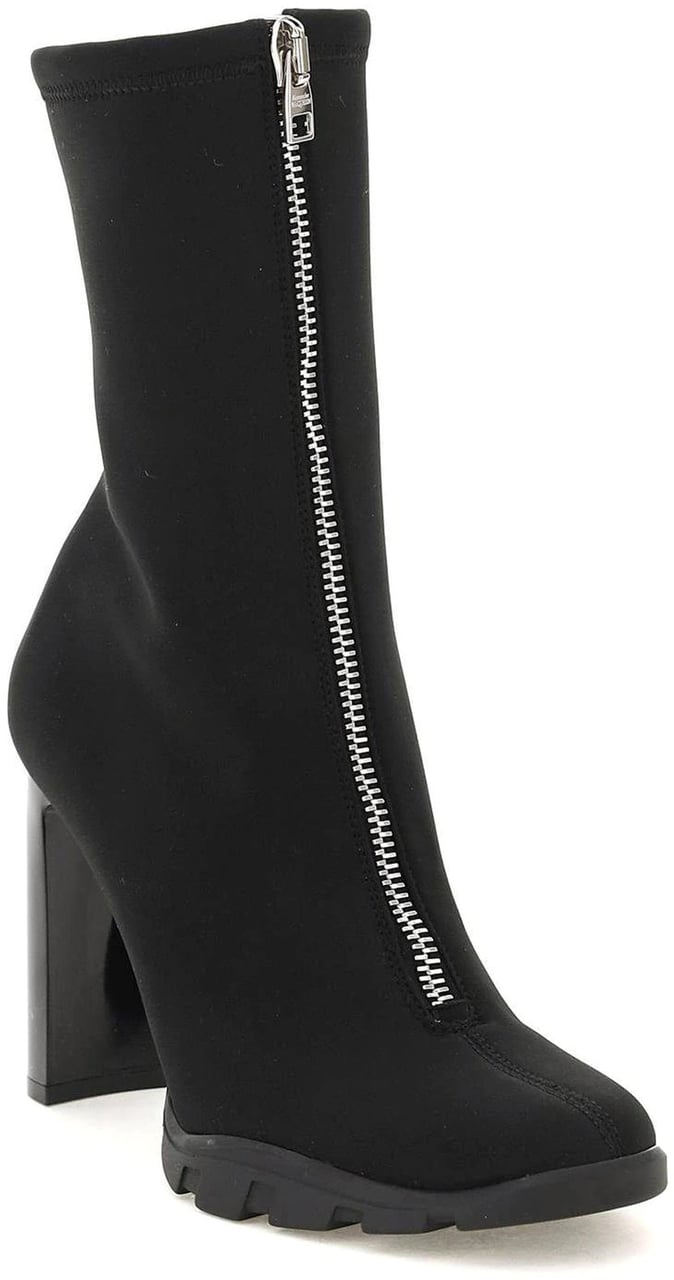 Alexander McQueen Alexander Mcqueen Slim Tread Boots Zwart