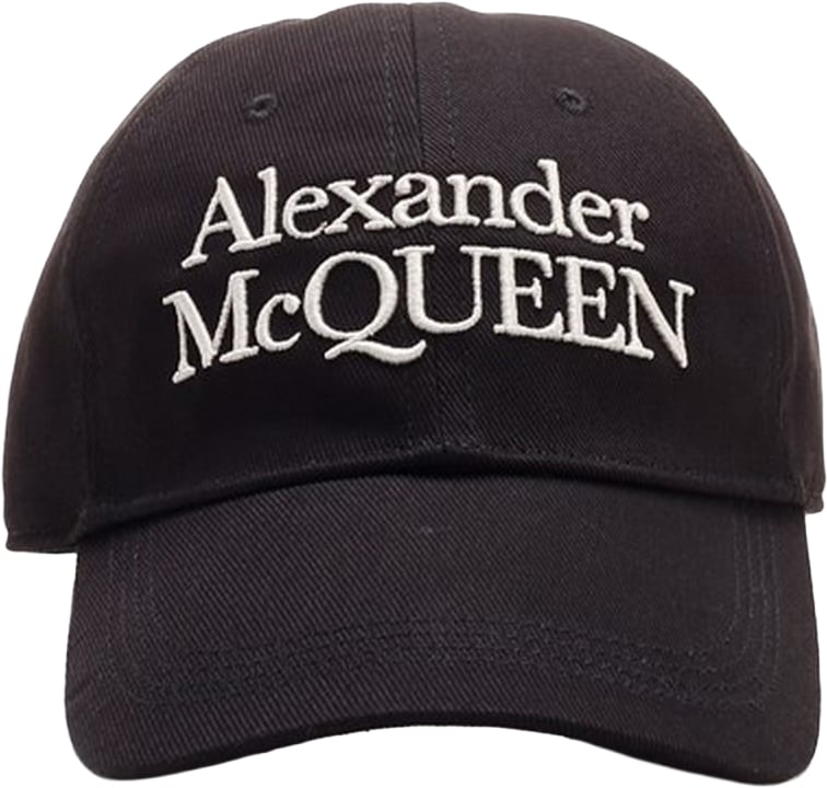 Alexander McQueen Hat Black Zwart
