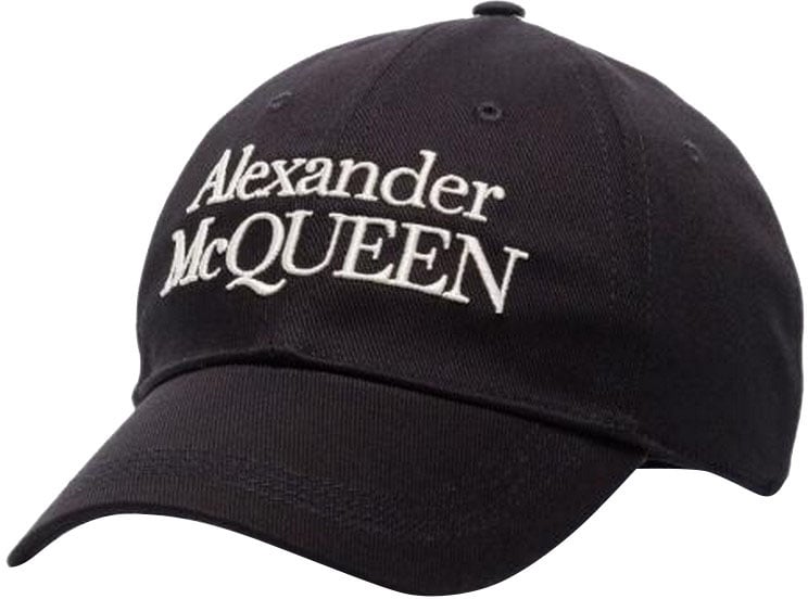 Alexander McQueen Hat Black Zwart