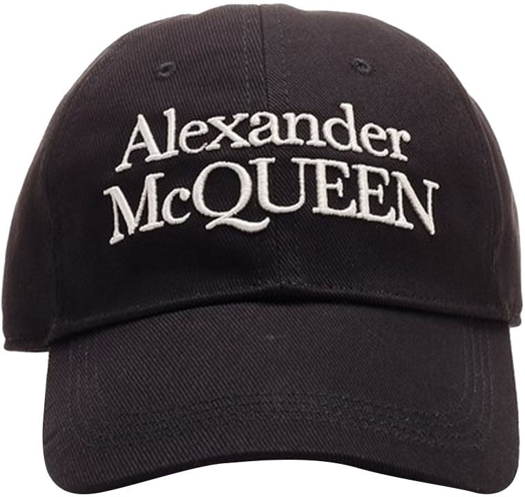 Alexander McQueen Hat Black Zwart