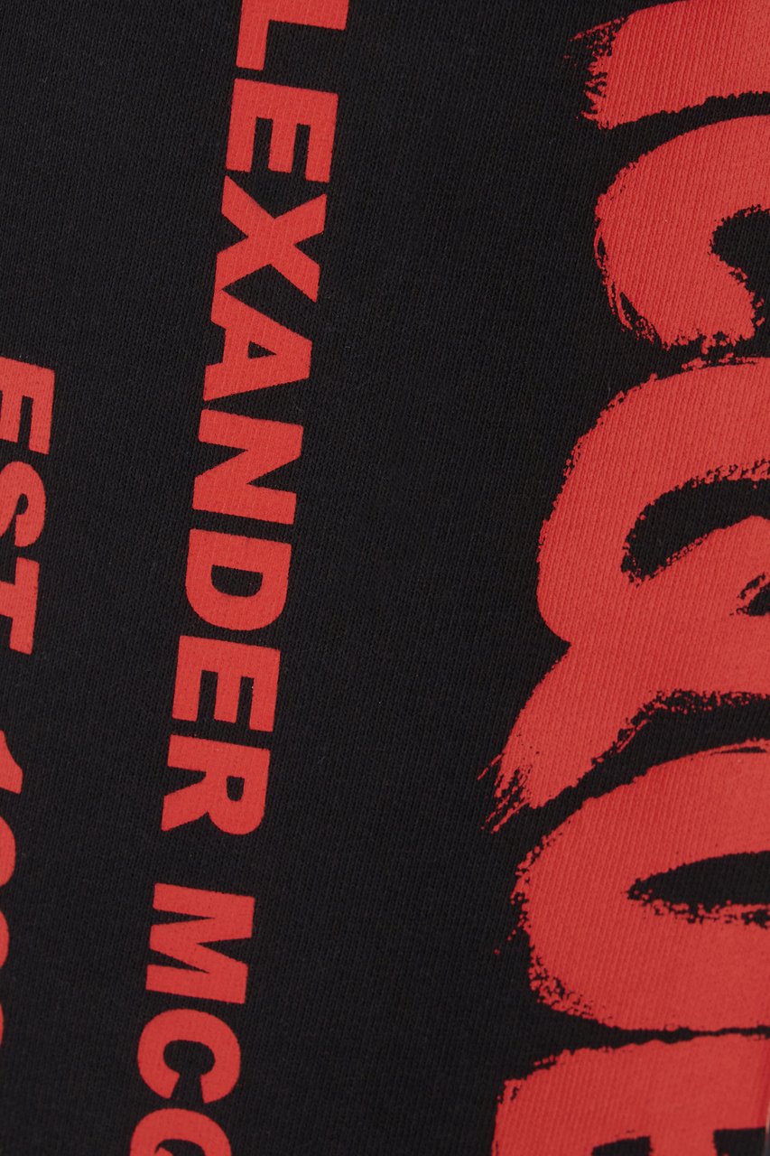 Alexander McQueen Alexander McQueen Black cotton joggers Zwart